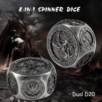 Dice Habit Dice Habit Octagon Spinner Dice Iron