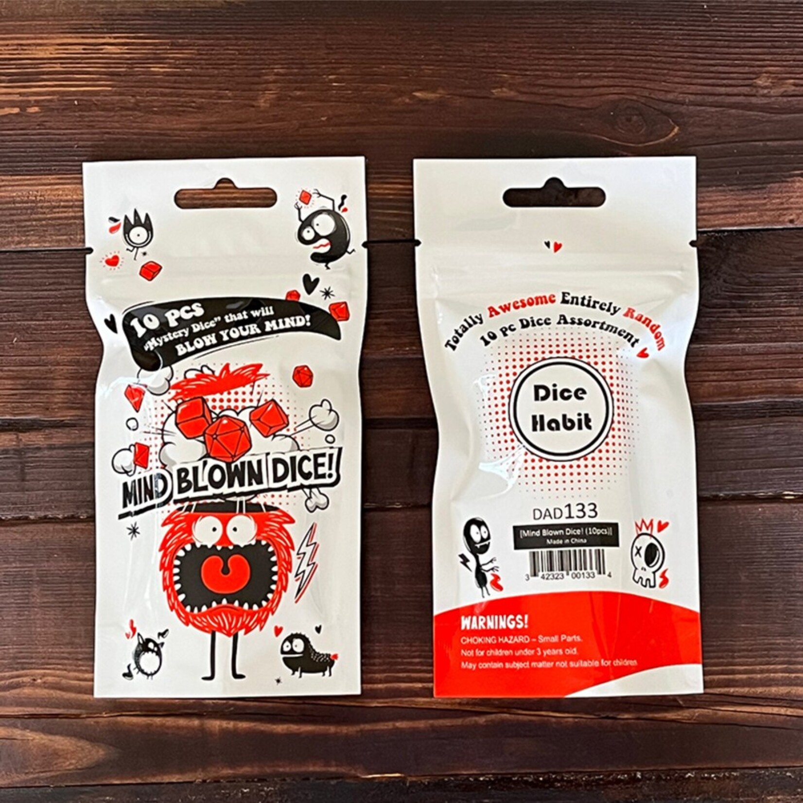 Dice Habit Dice Habit Mind Blown Dice 10 pc PACK