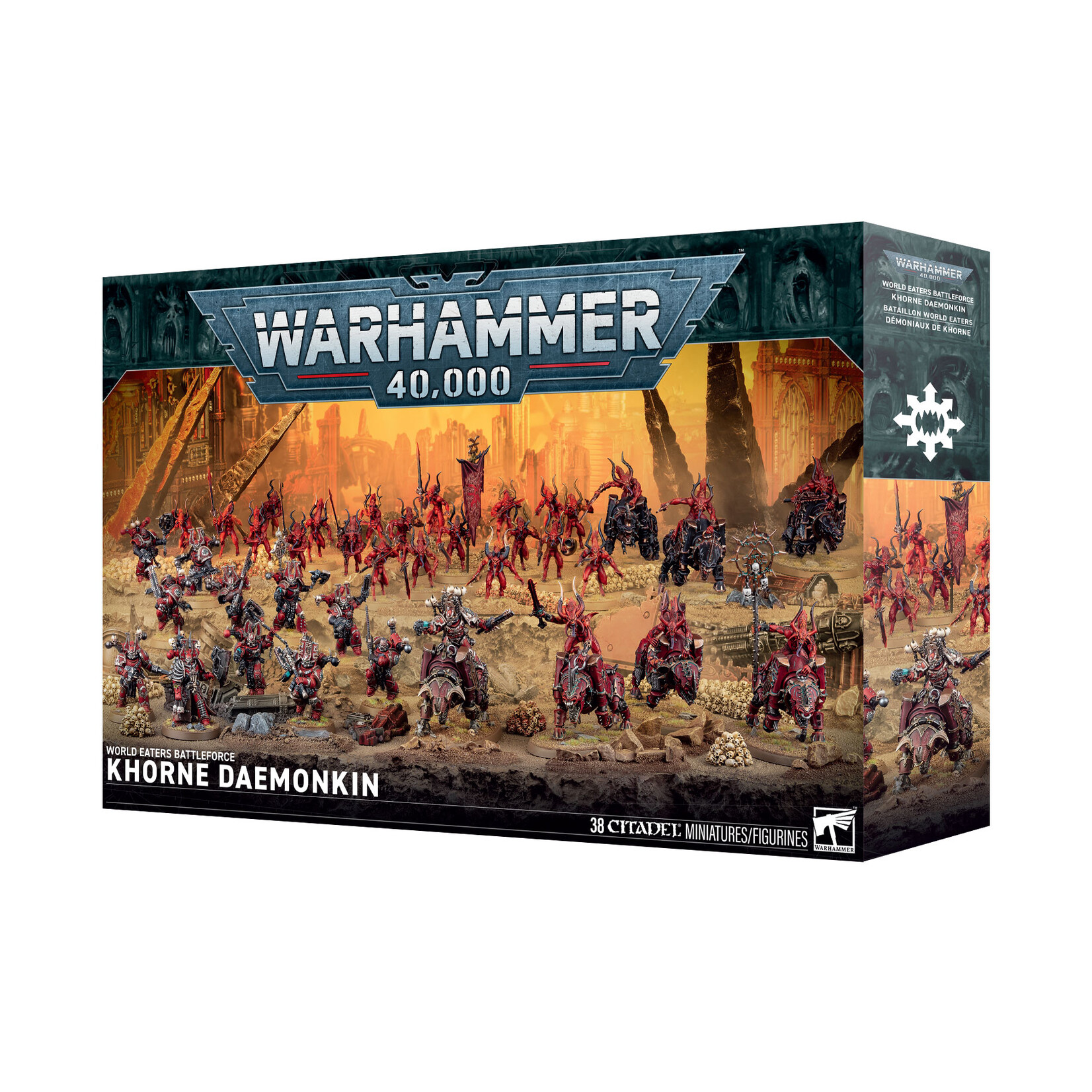 Games Workshop Warhammer 40k Battleforce World Eaters Khorne Daemonkin