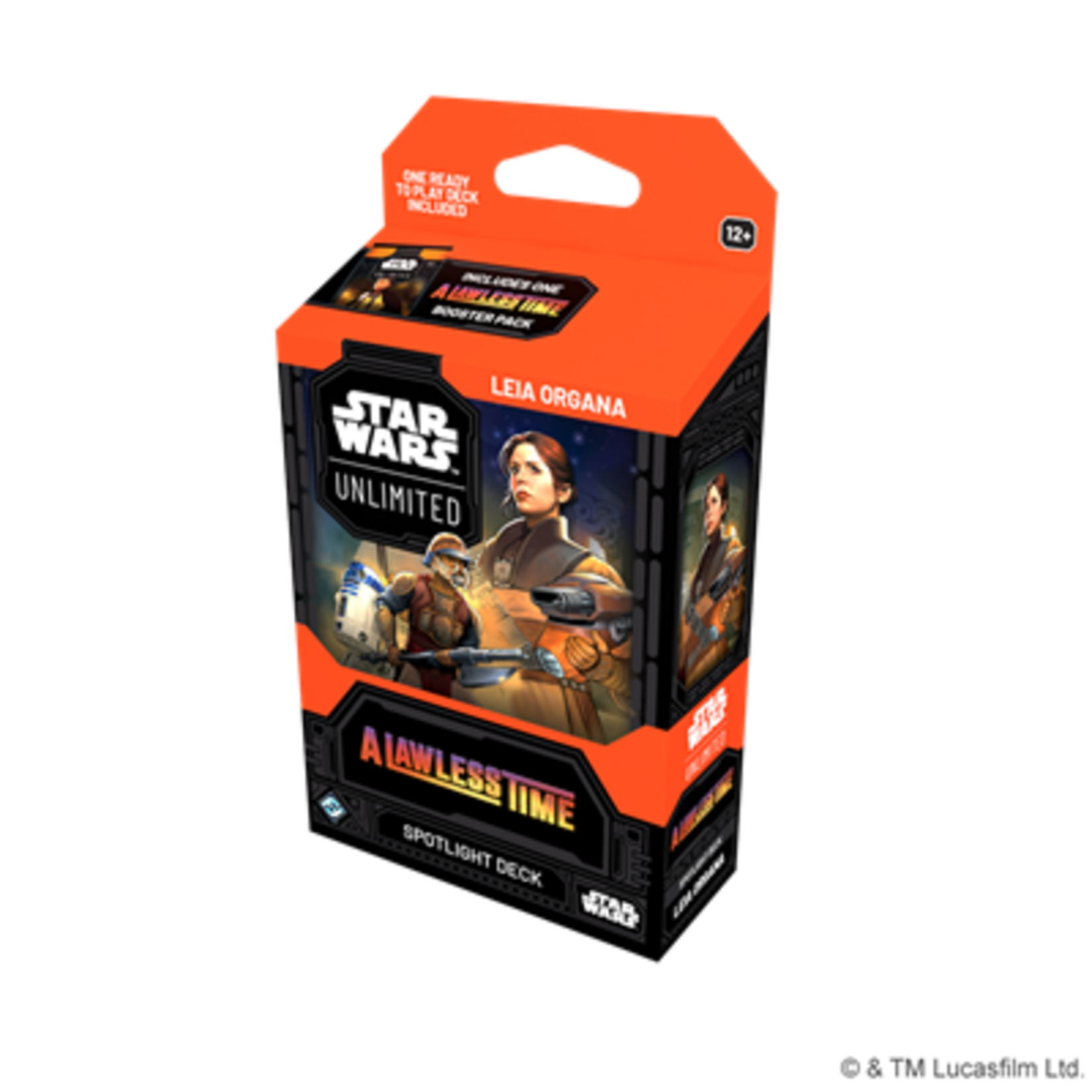 Fantasy Flight Games Star Wars Unlimited A Lawless Time Spotlight Deck Leia Organa