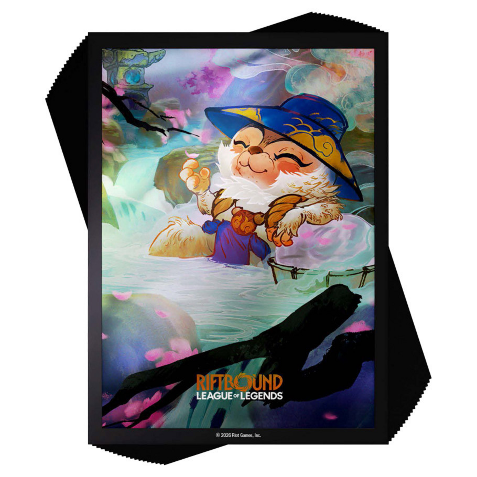 UVS Games UVS Deck Protector Sleeves Riftbound Spiritforged Teemo Spirit Blossom 100 ct