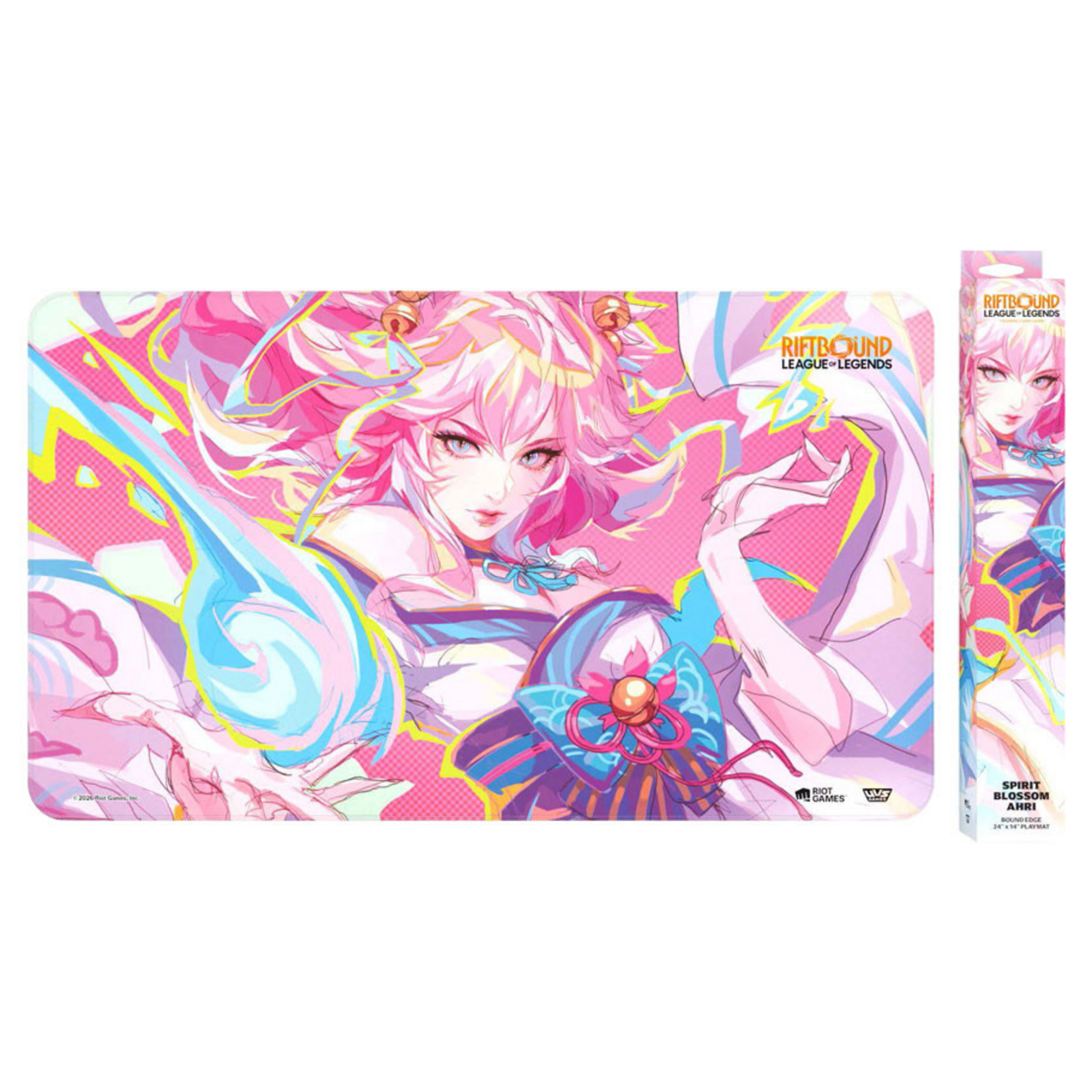 UVS Games UVS Playmat Riftbound Spiritforged Ahri Spirit Blossom