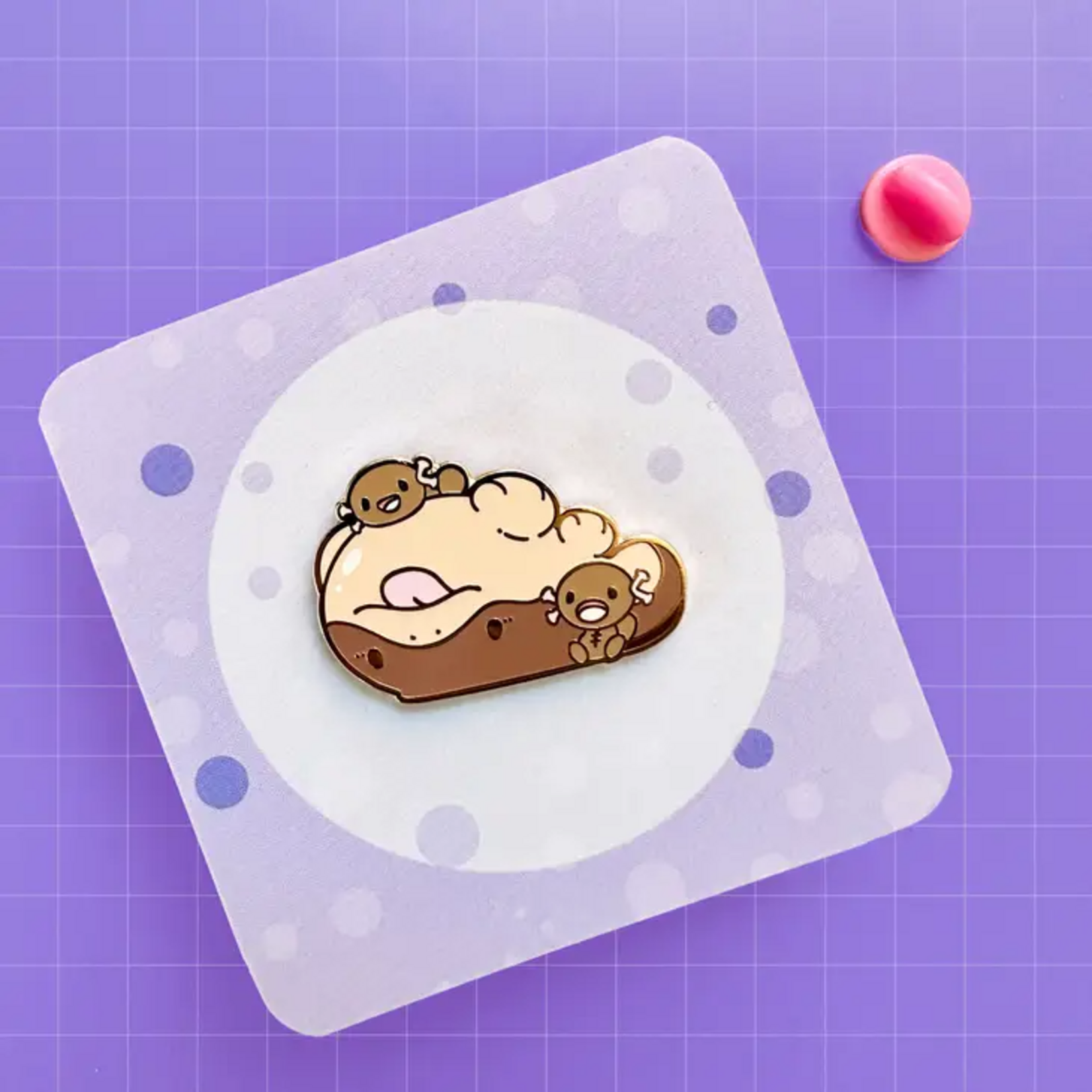 HeyyoJojo Pokemon Clodsire and Wooper Party Friend Enamel Pin