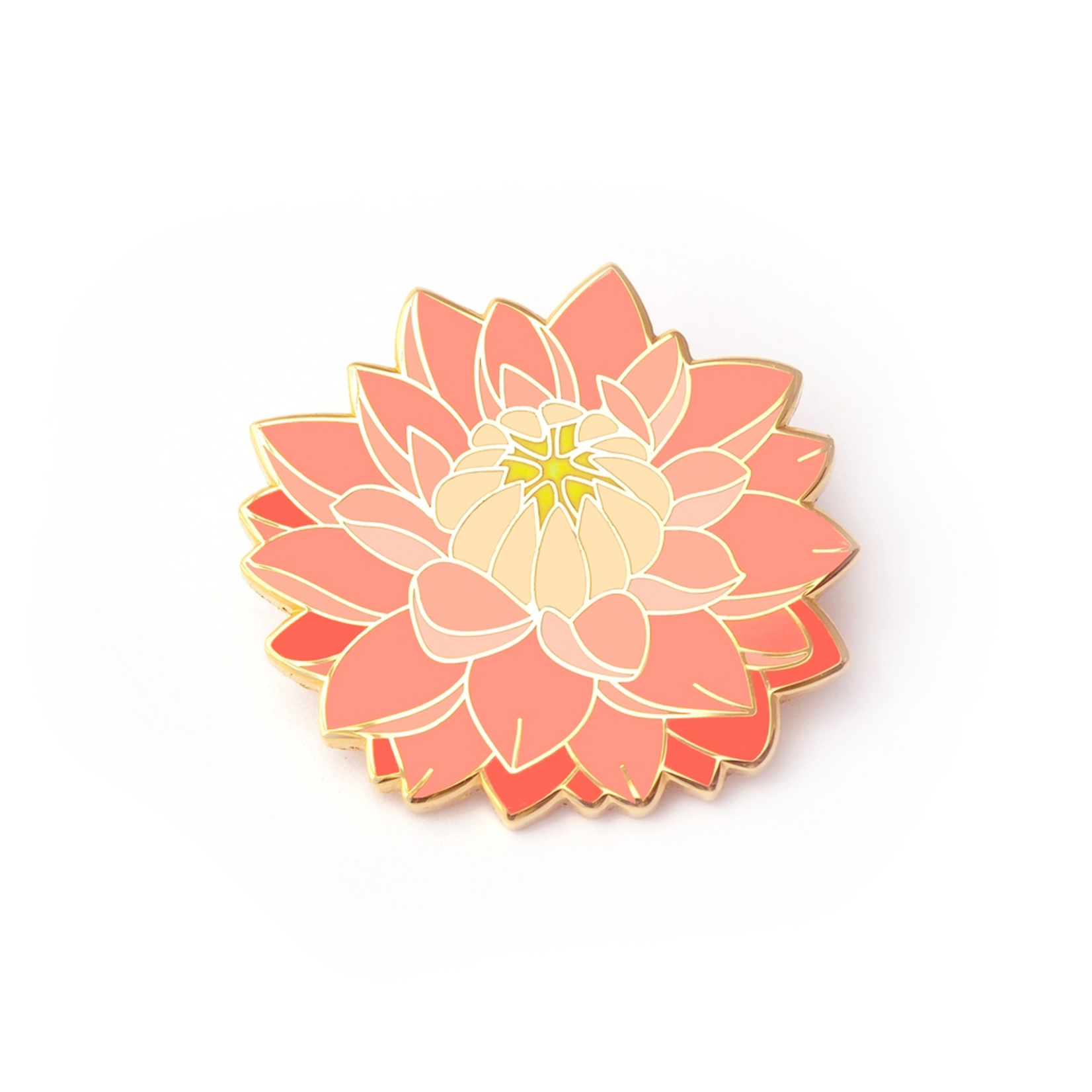 Shoal Dahlia Enamel Pin