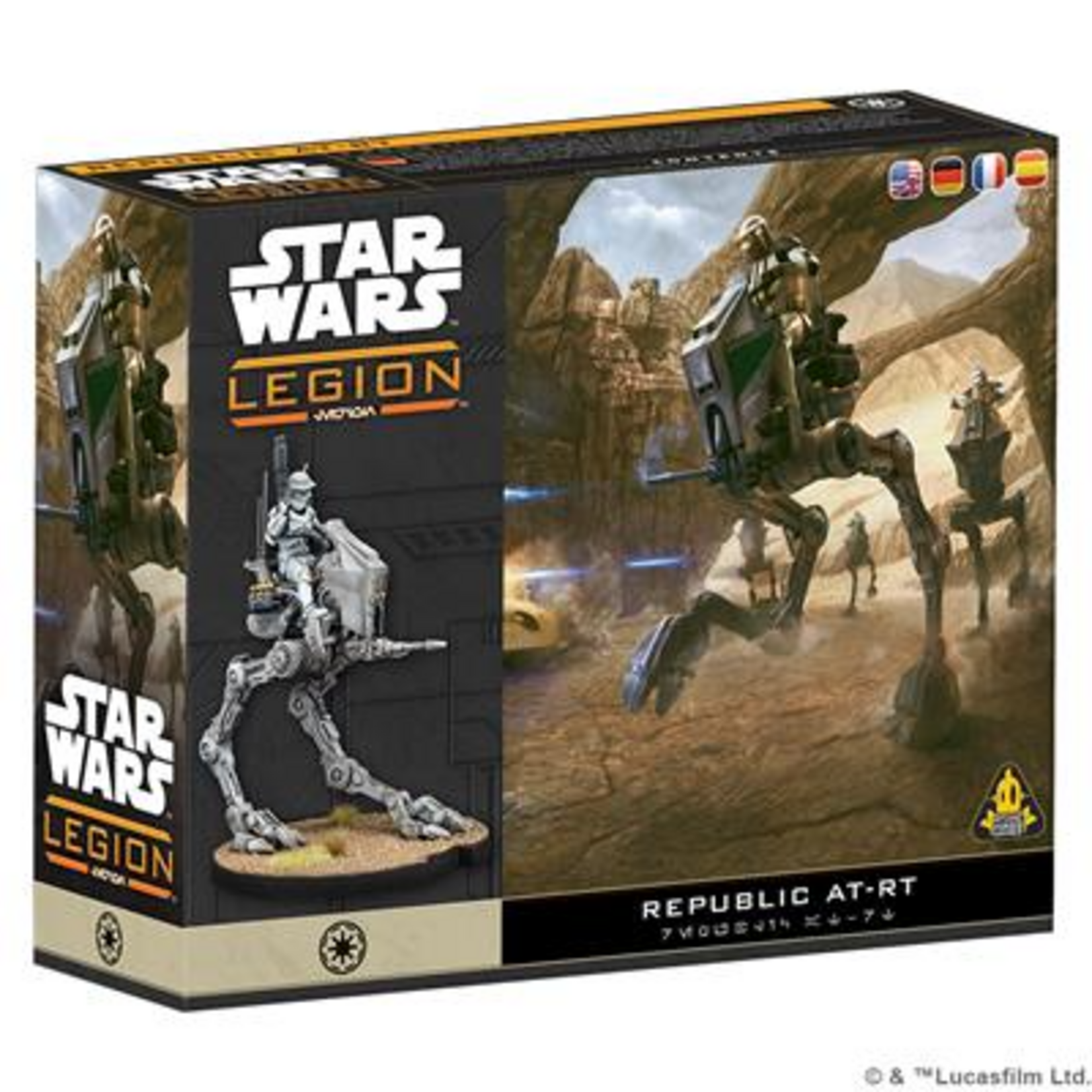 Atomic Mass Games Star Wars Legion Republic AT-RT