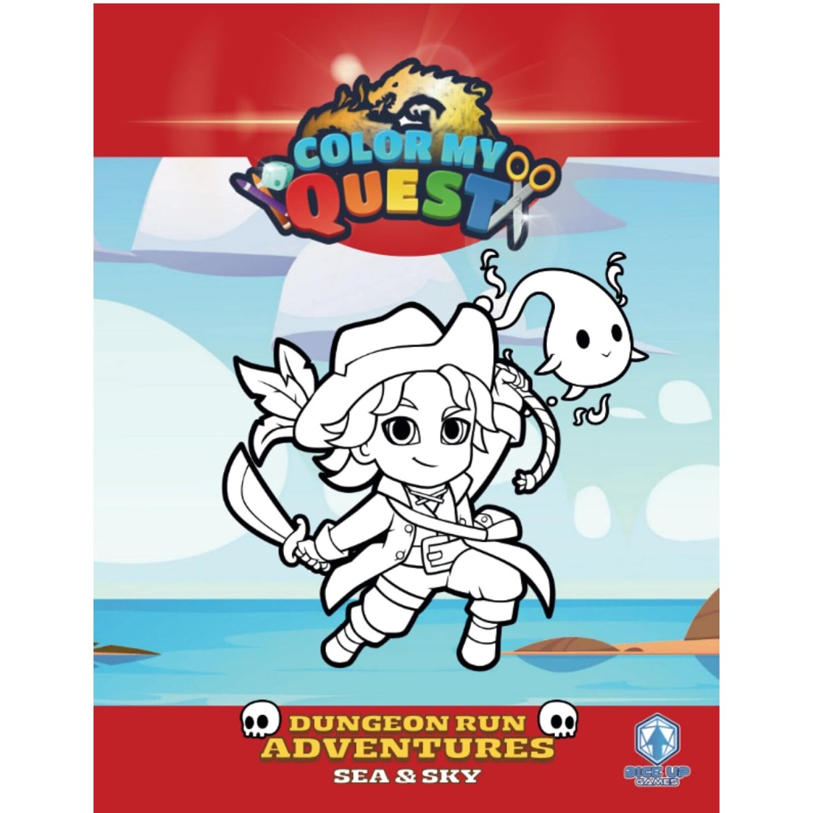 Dice Up Games Color My Quest Dungeon Run Sea and Sky