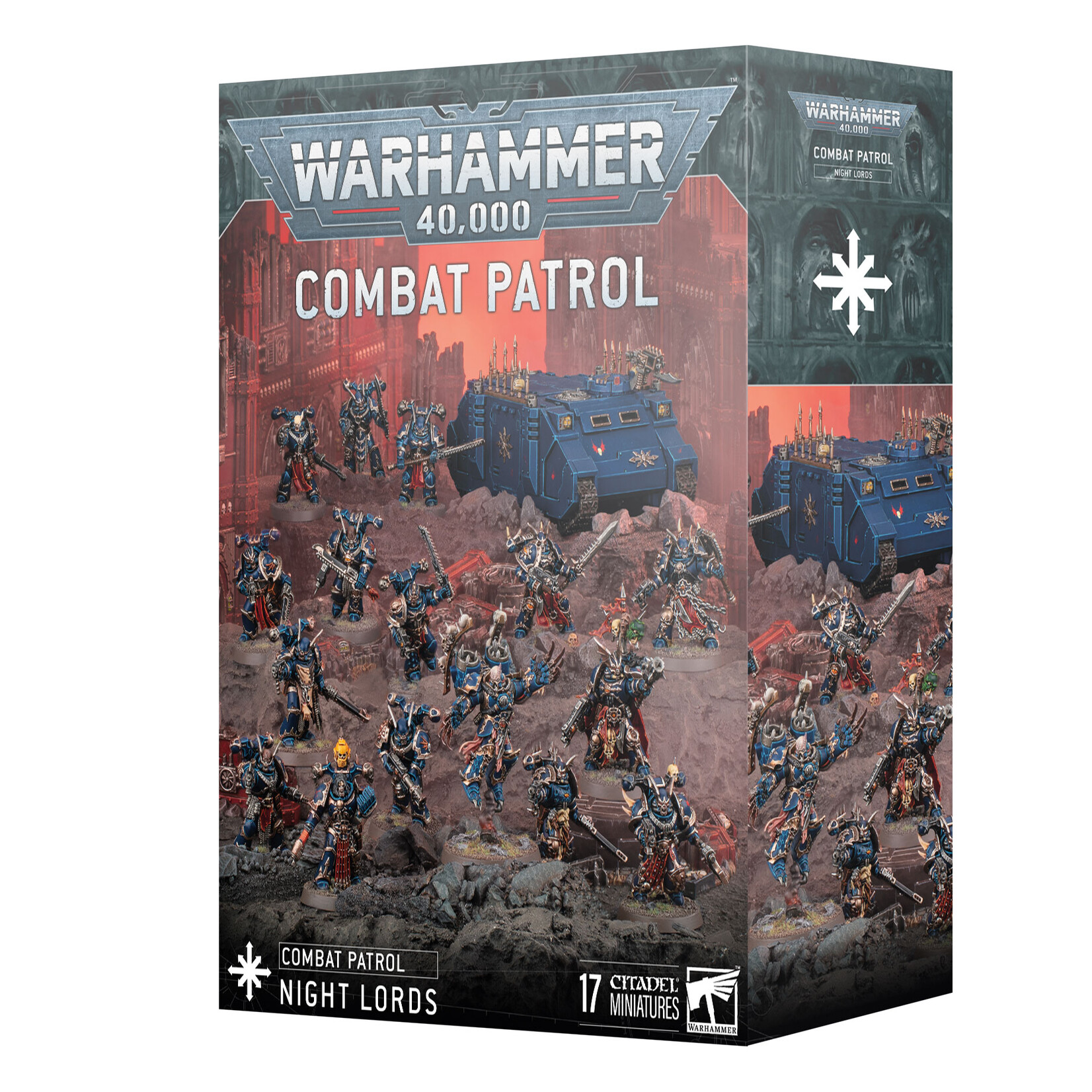 Games Workshop Warhammer 40k Chaos Night Lords Combat Patrol