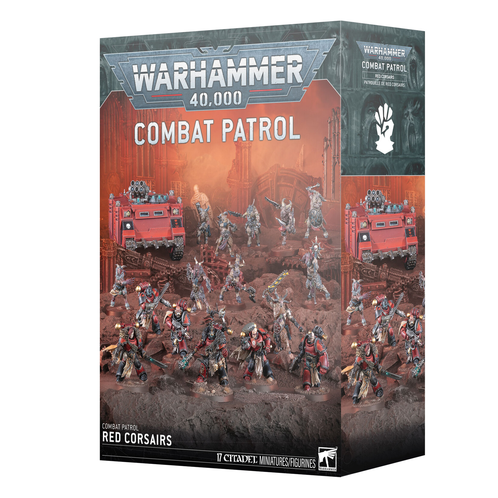 Games Workshop Warhammer 40k Chaos Red Corsairs Combat Patrol