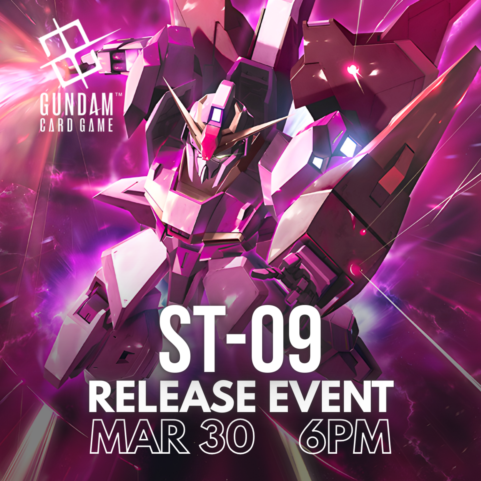 GG Corvallis GG Corvallis Gundam Card ST09 Release Event Mar 30 6pm