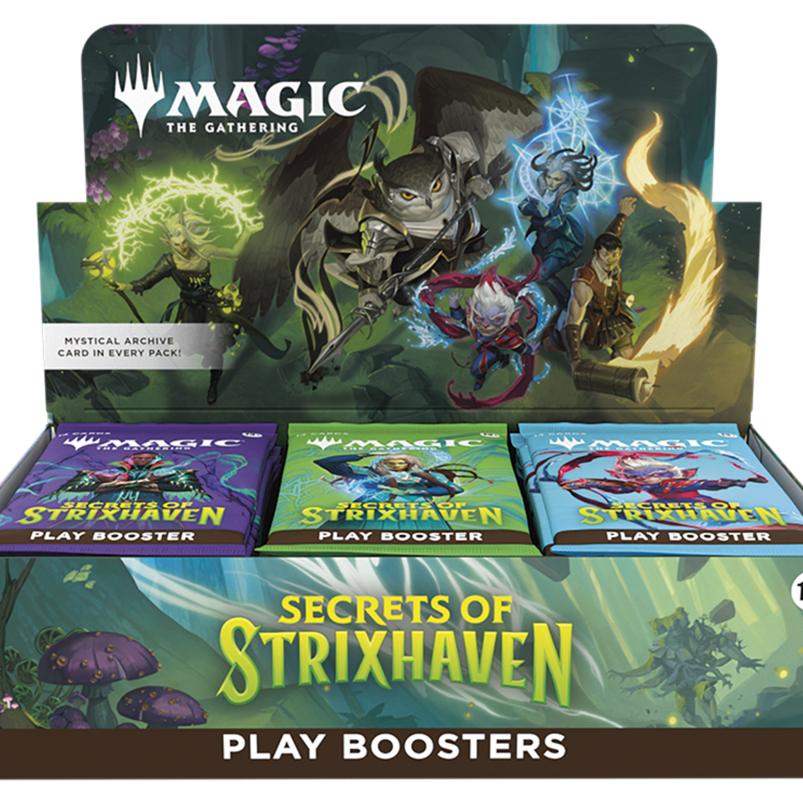 Wizards of the Coast Magic the Gathering Secrets of Strixhaven Play Booster Box