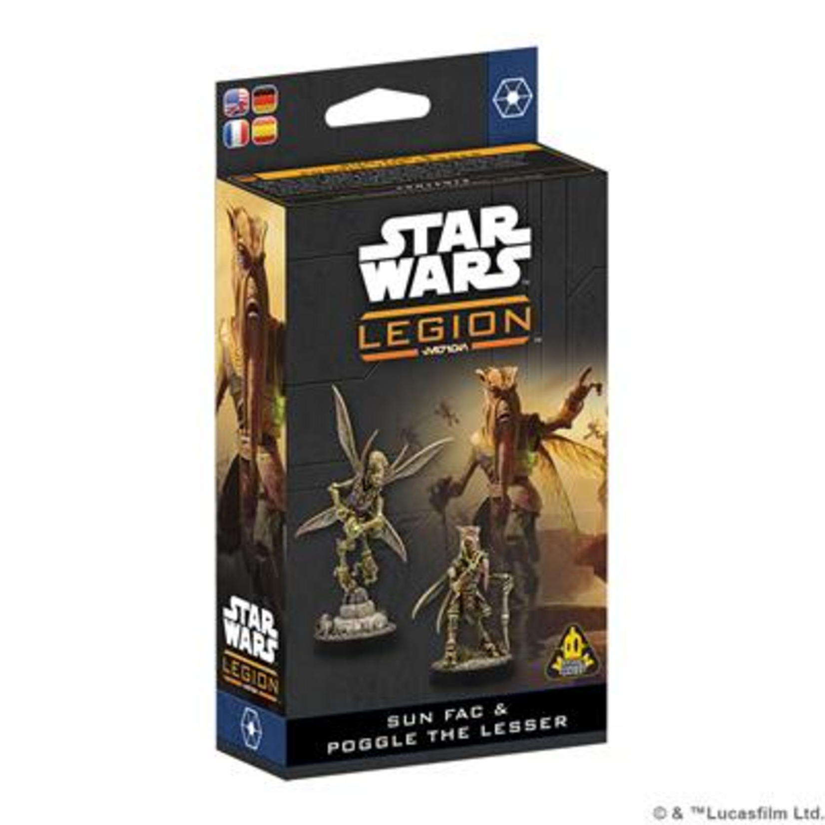 Atomic Mass Games Star Wars Legion Poggle the Lesser and Sun Fac