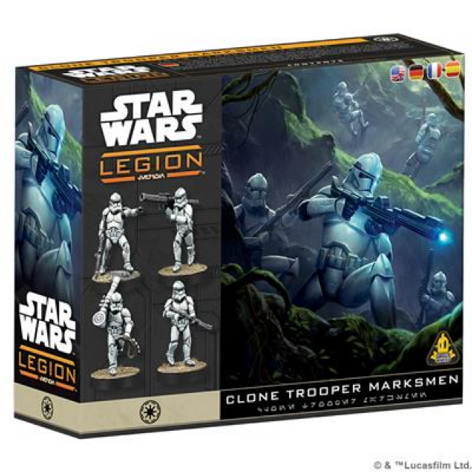 Atomic Mass Games Star Wars Legion Clone Trooper Marksmen
