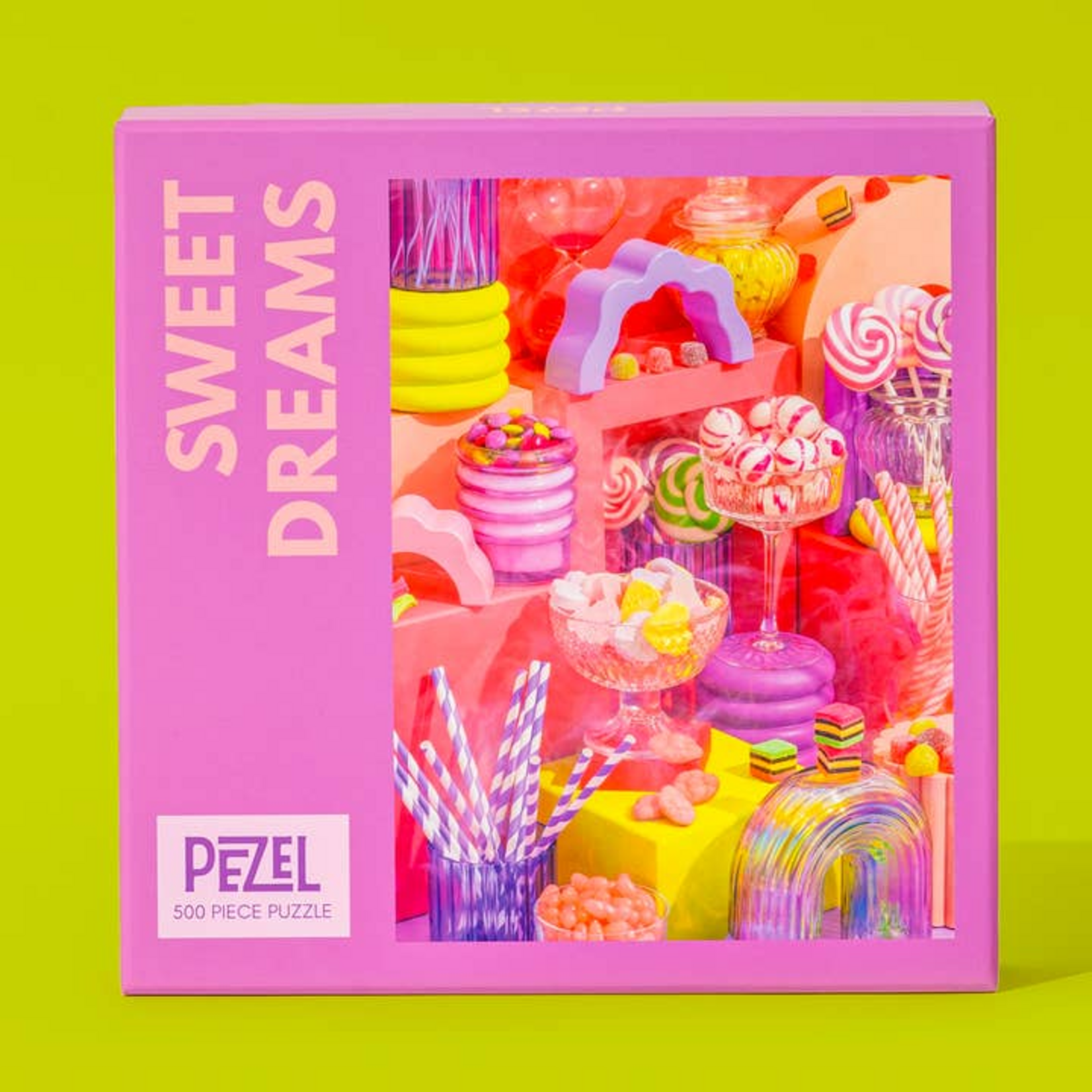 Pezel Puzzles 500 pc Puzzle Sweet Dreams w/ Canvas Bag