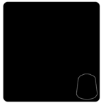 Games Workshop Warhammer Colour Base Abaddon Black 12 ml POT
