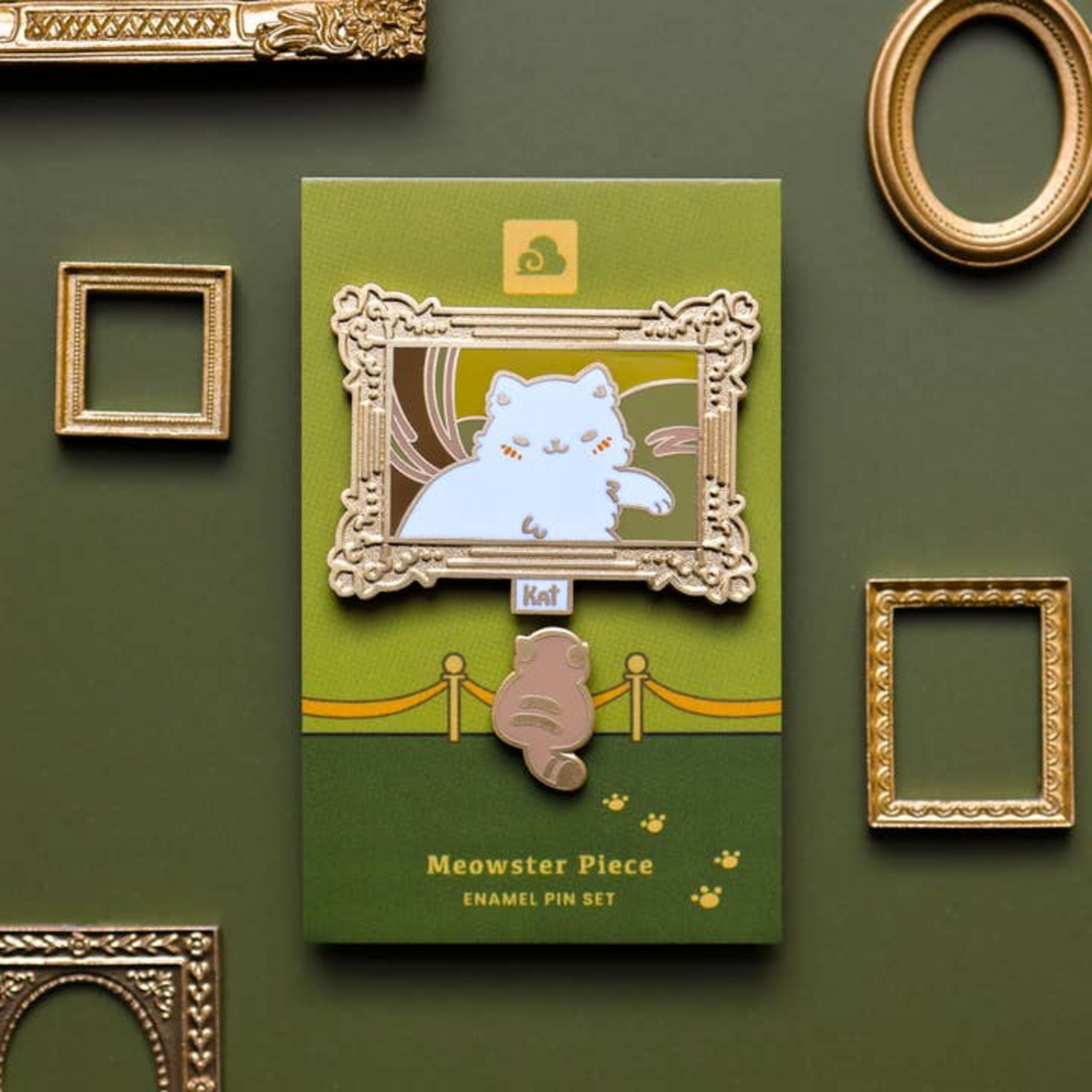 Thousand Skies Meowsterpiece Enamel Pin Set