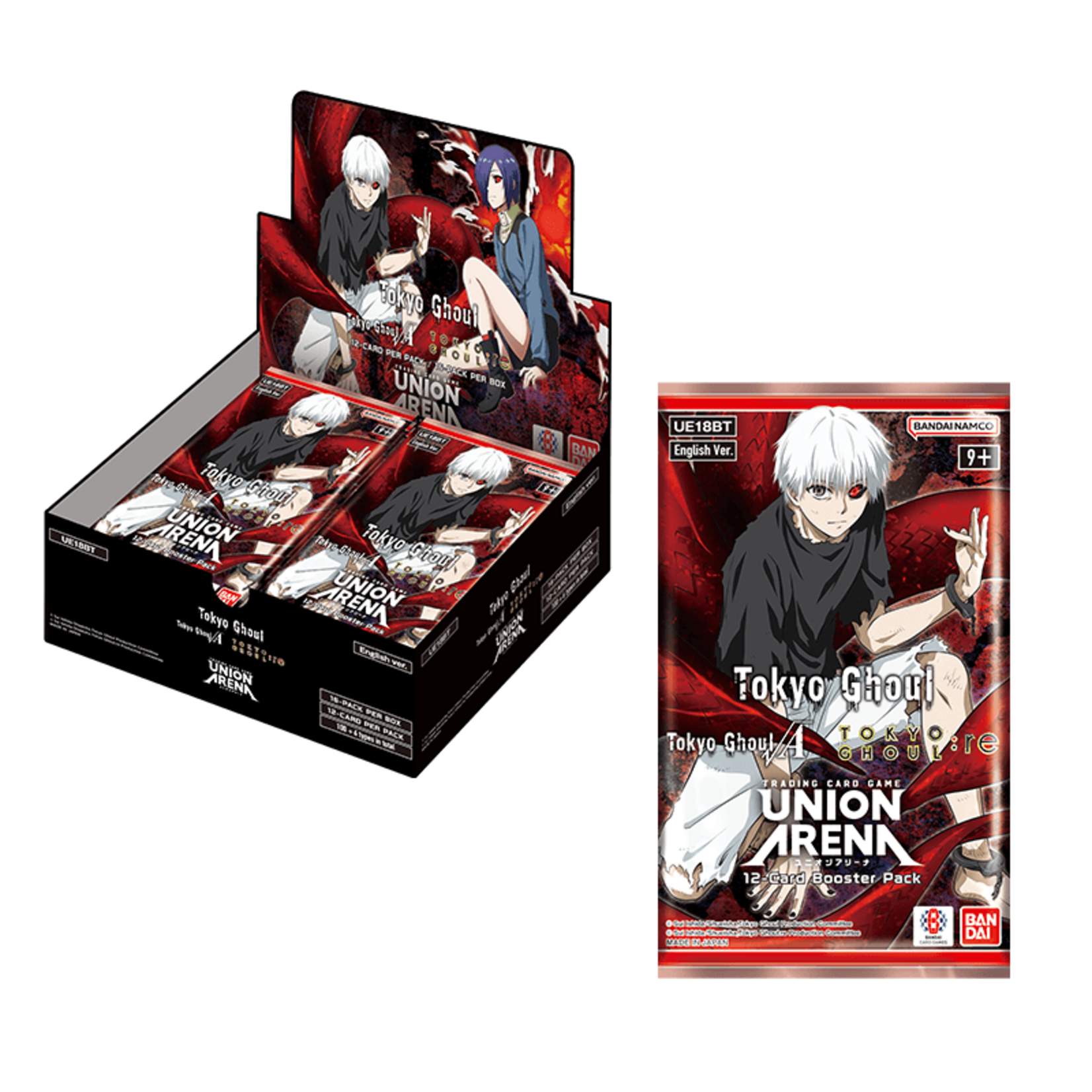 Bandai Union Arena Tokyo Ghoul Booster BOX