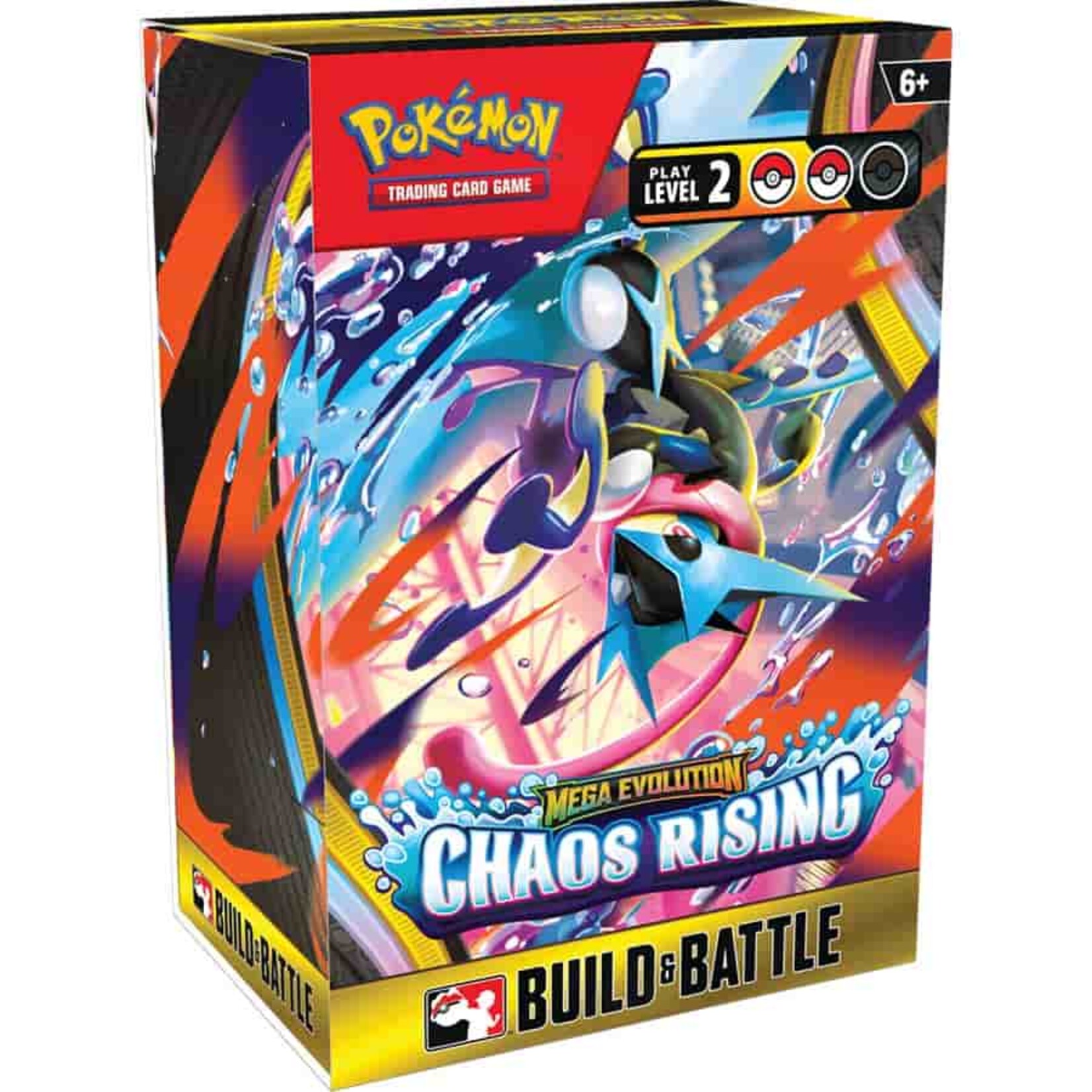 Pokemon Company International Pokemon Mega Evolution Chaos Rising Build and Battle PACK