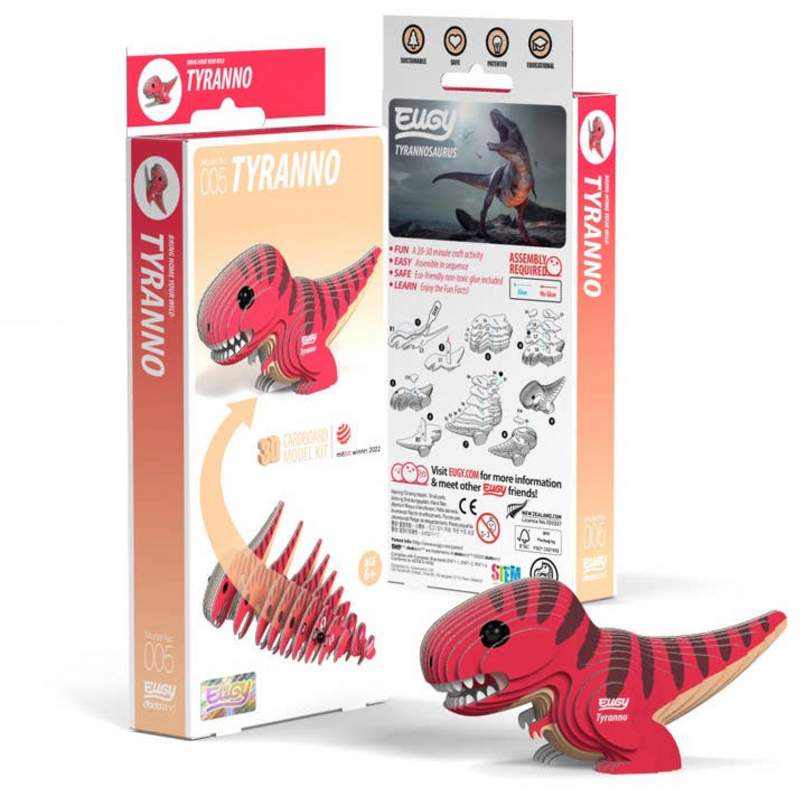 Safari Ltd Eugy 3D Puzzle Tyranno
