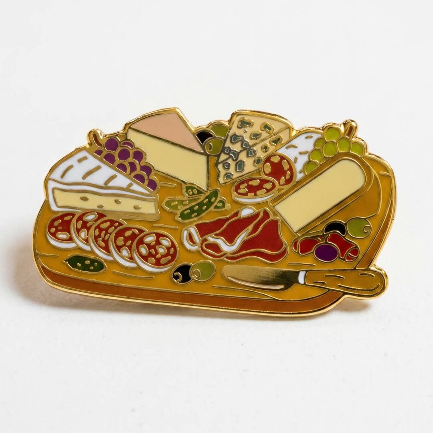 Strike Gently Co Charcuterie Enamel Pin
