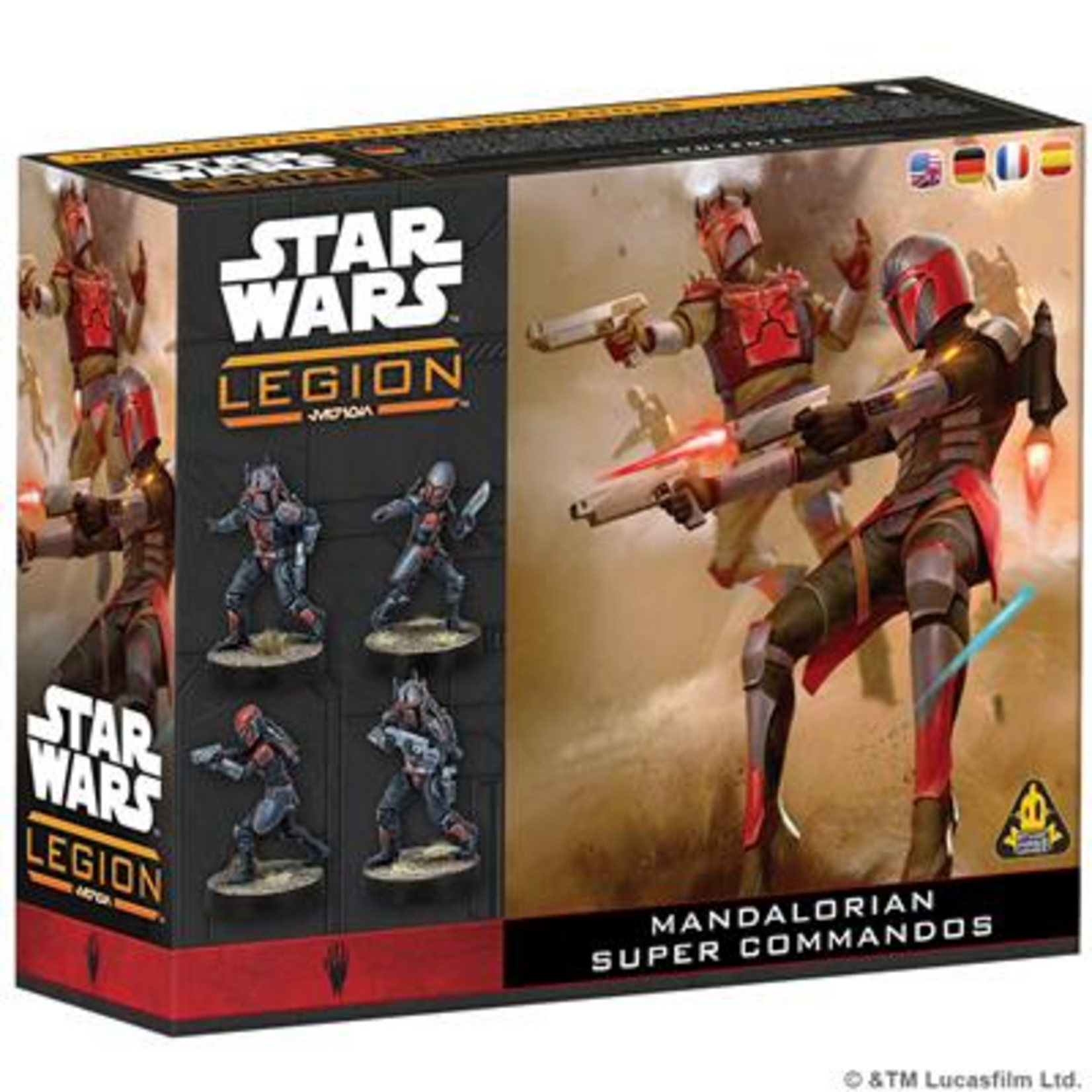 Atomic Mass Games Star Wars Legion Mandalorian Super Commandos