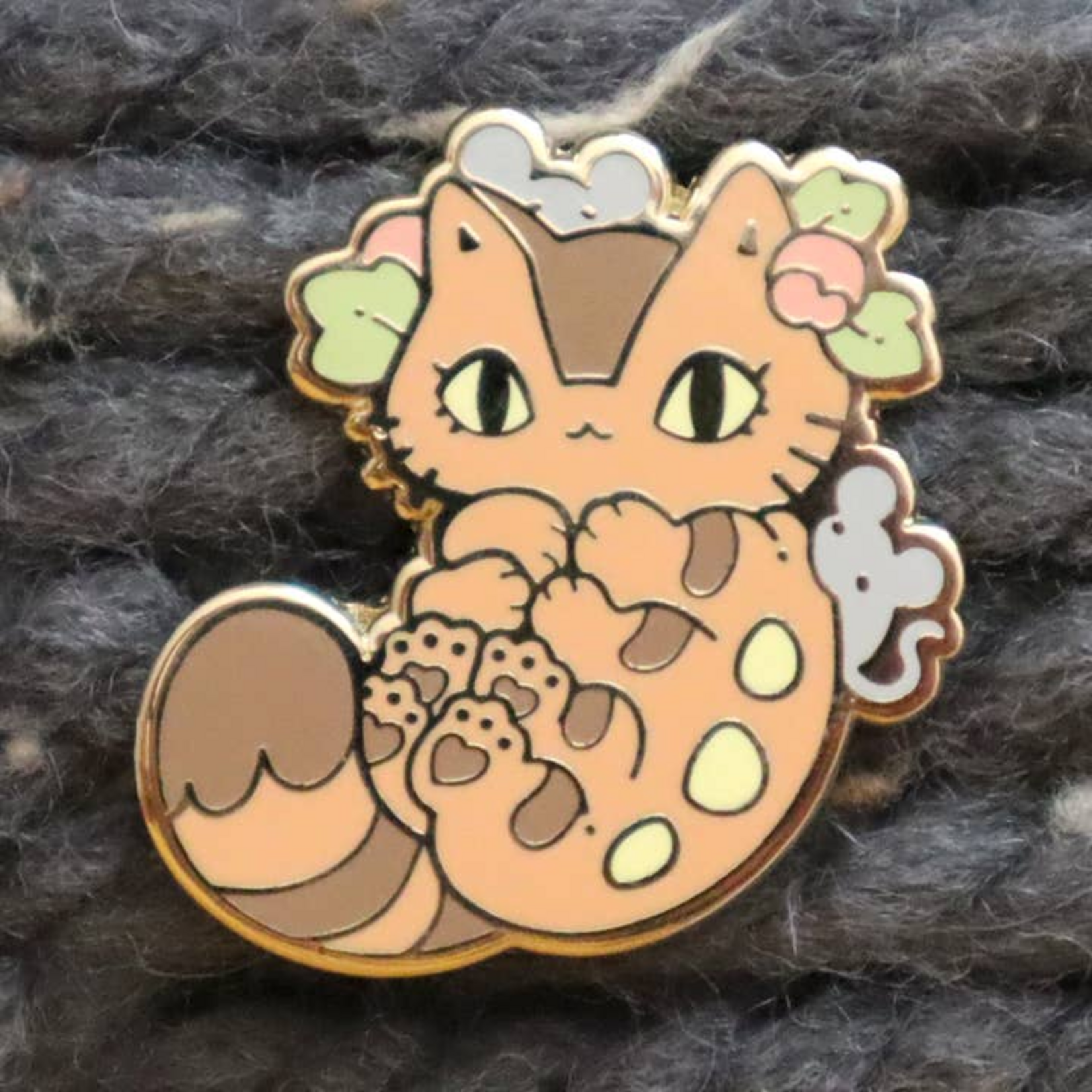 Xhilyn Catbus Enamel Pin