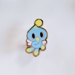 Xhilyn Garden Baby Pins Sonic Chao Enamel Pin Neutral Chao Pink Wings