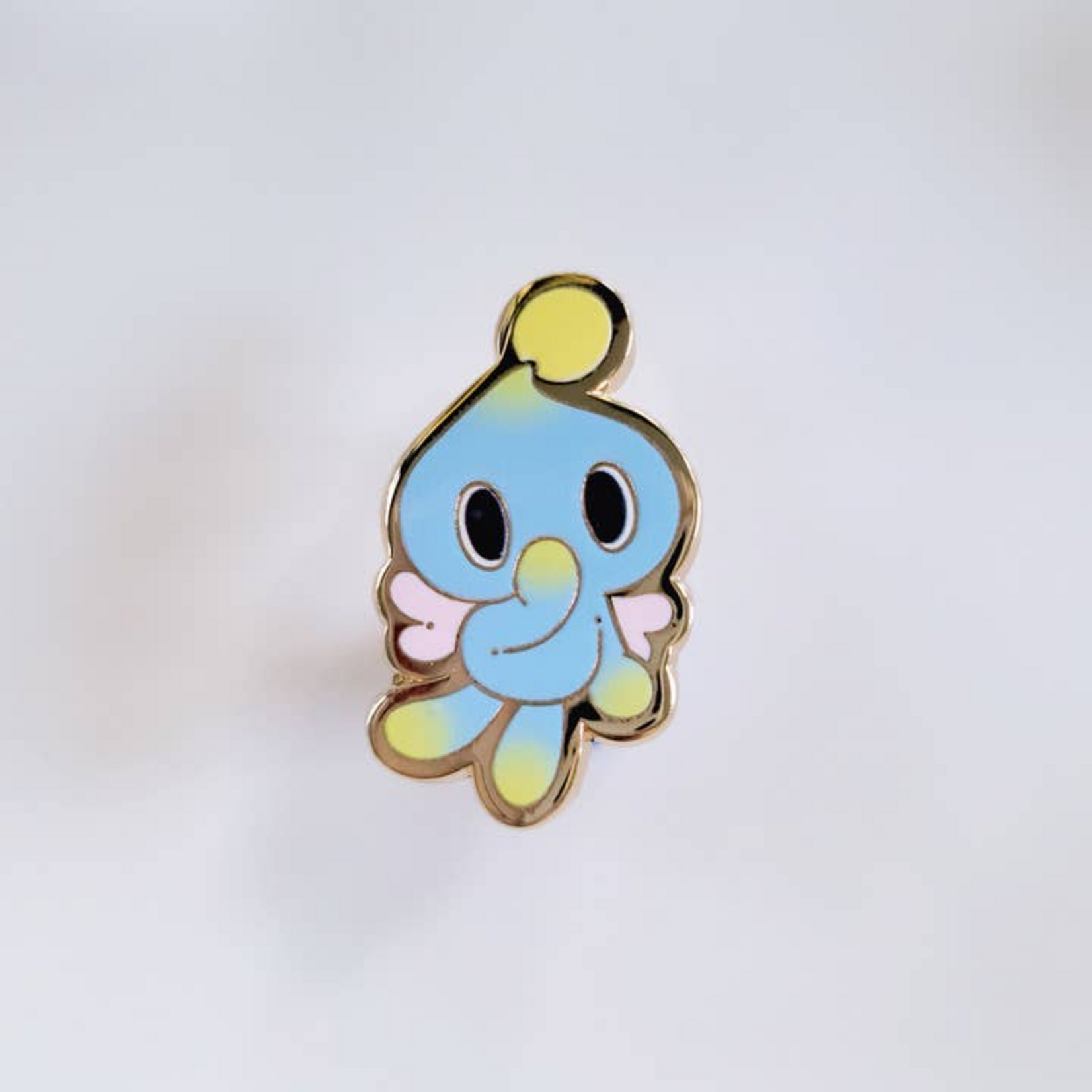 Xhilyn Garden Baby Pins Sonic Chao Enamel Pin Neutral Chao Pink Wings