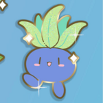 Xhilyn Oddish Pin Mini Mon Series Enamel Pin