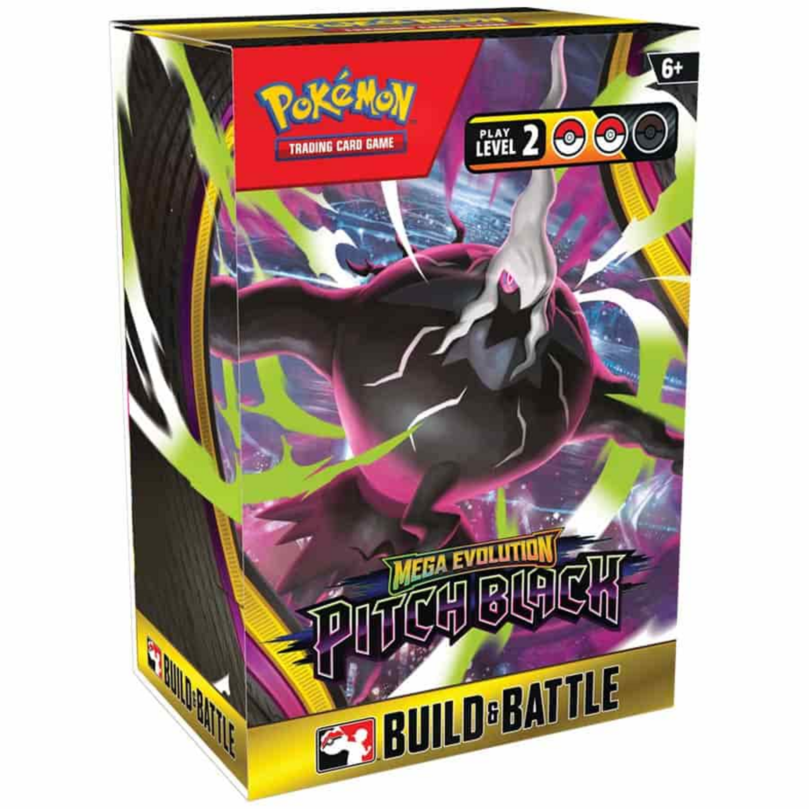 Pokemon Company International Pokemon Mega Evolution 5 Pitch Black Build and Battle PACK