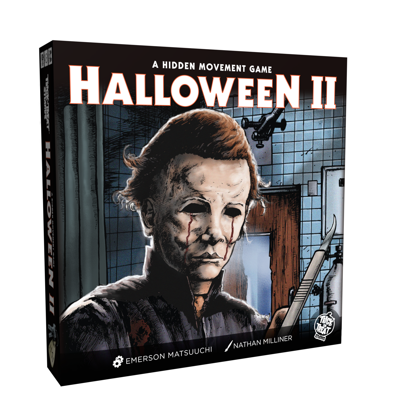 Trick or Treat Studios Halloween II a Hidden Movement Board Game