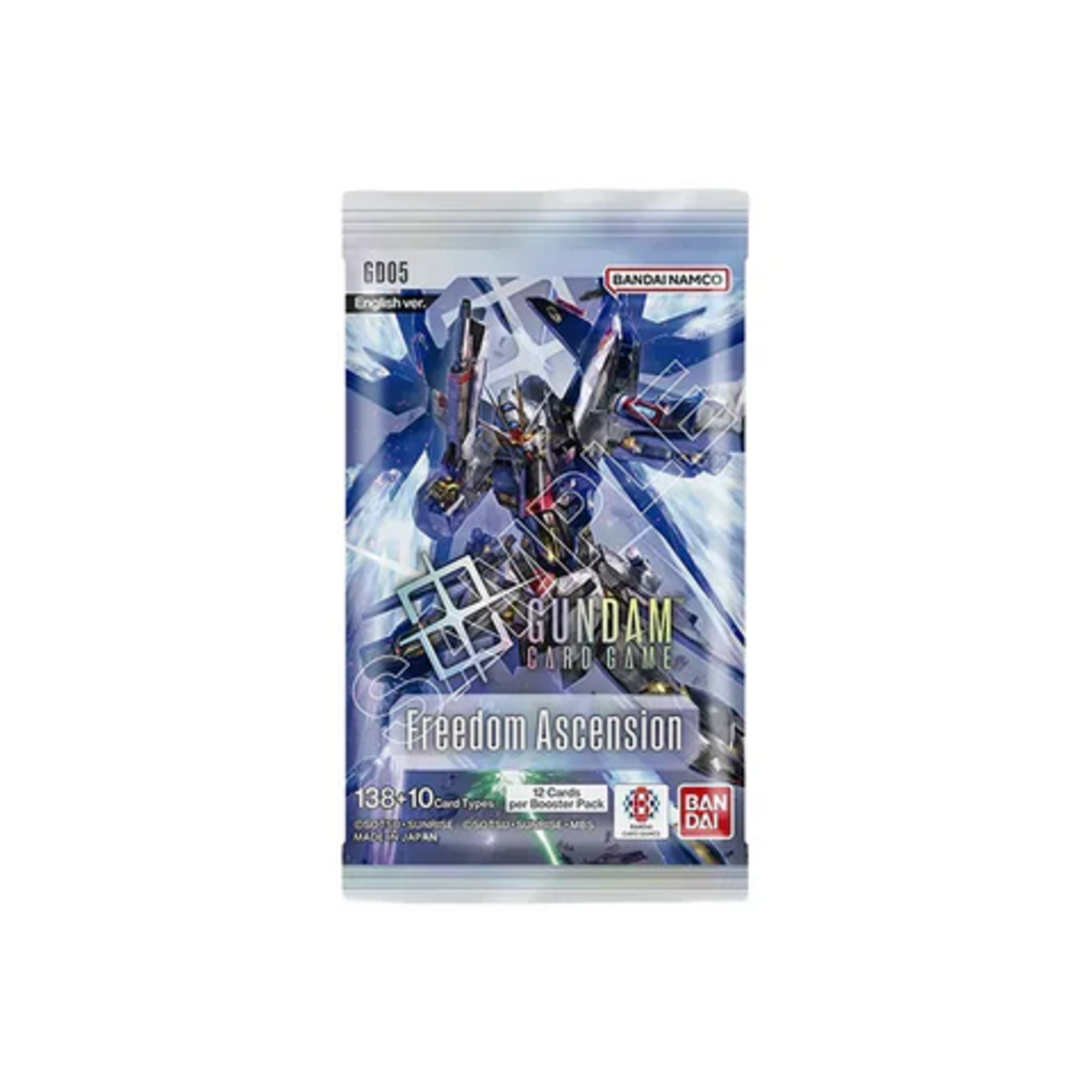 Bandai Gundam Card Game Freedom Ascension GD05 Booster PACK