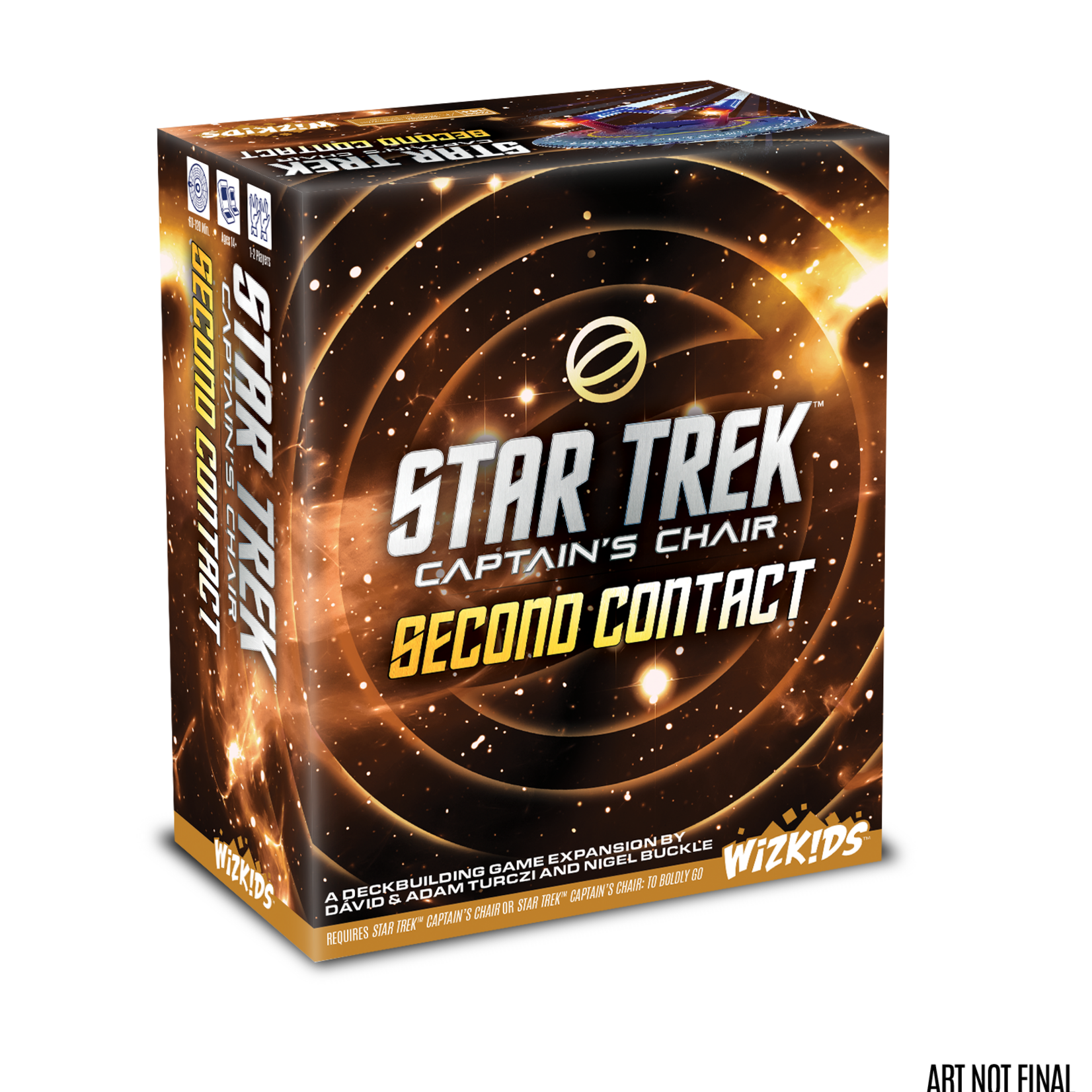 WizKids Star Trek Captain's Chair Second Contact