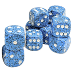 Chessex Chessex Speckled Ocean Stone 16 mm d6 12 die set