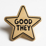 Strike Gently Co Good They Enamel Pin
