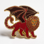 Strike Gently Co Manticore Enamel Pin