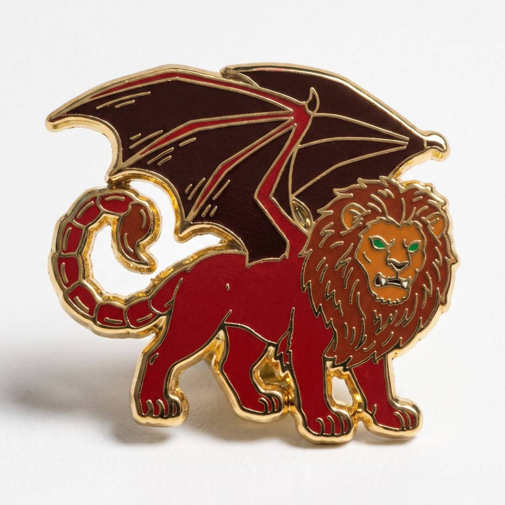 Strike Gently Co Manticore Enamel Pin