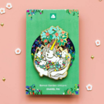 Thousand Skies Bonsai Garden Unicorn Enamel Pin