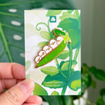 Thousand Skies Green Peapod Duckie Enamel Pin
