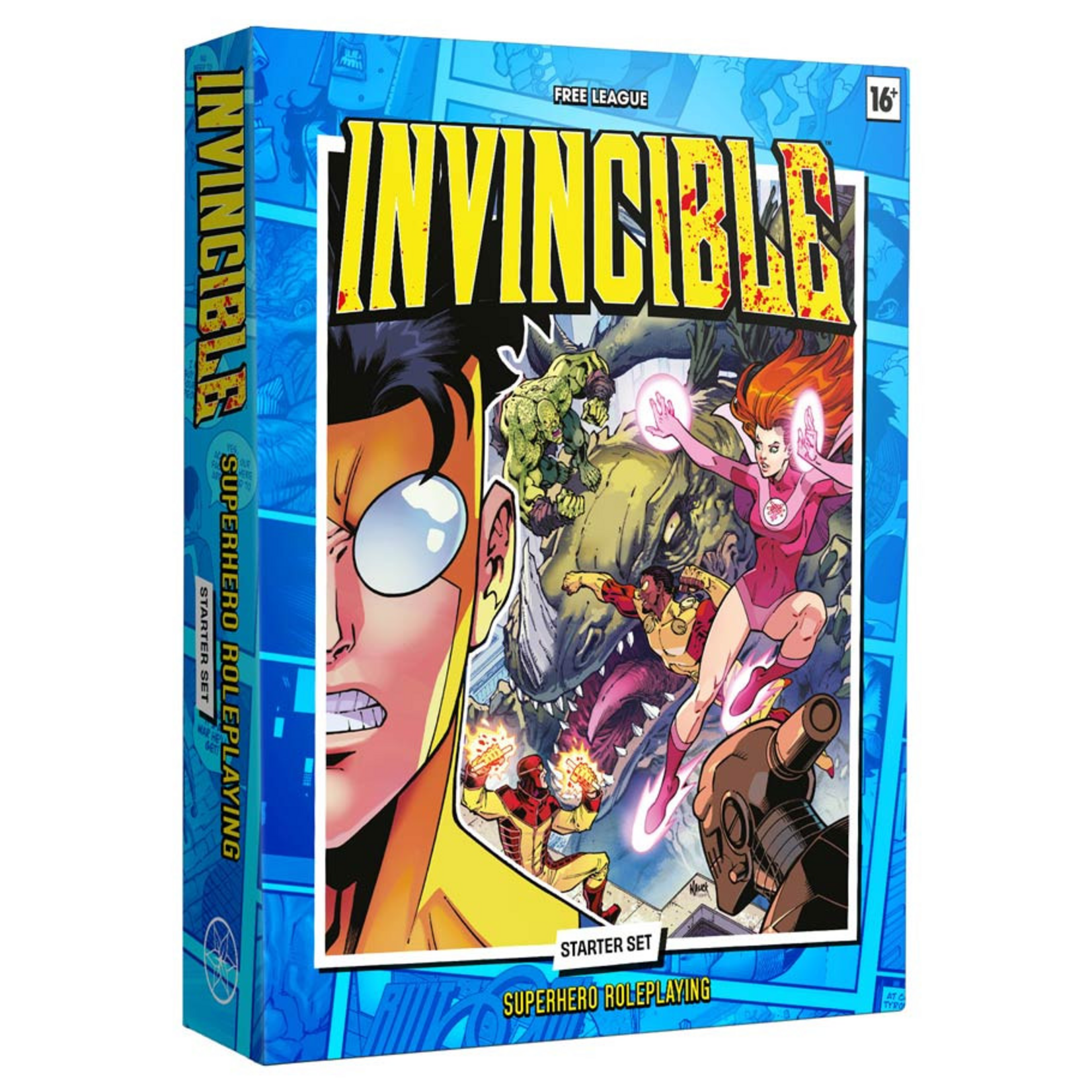 Free League Publishing Invincible Superhero Roleplaying Starter Set