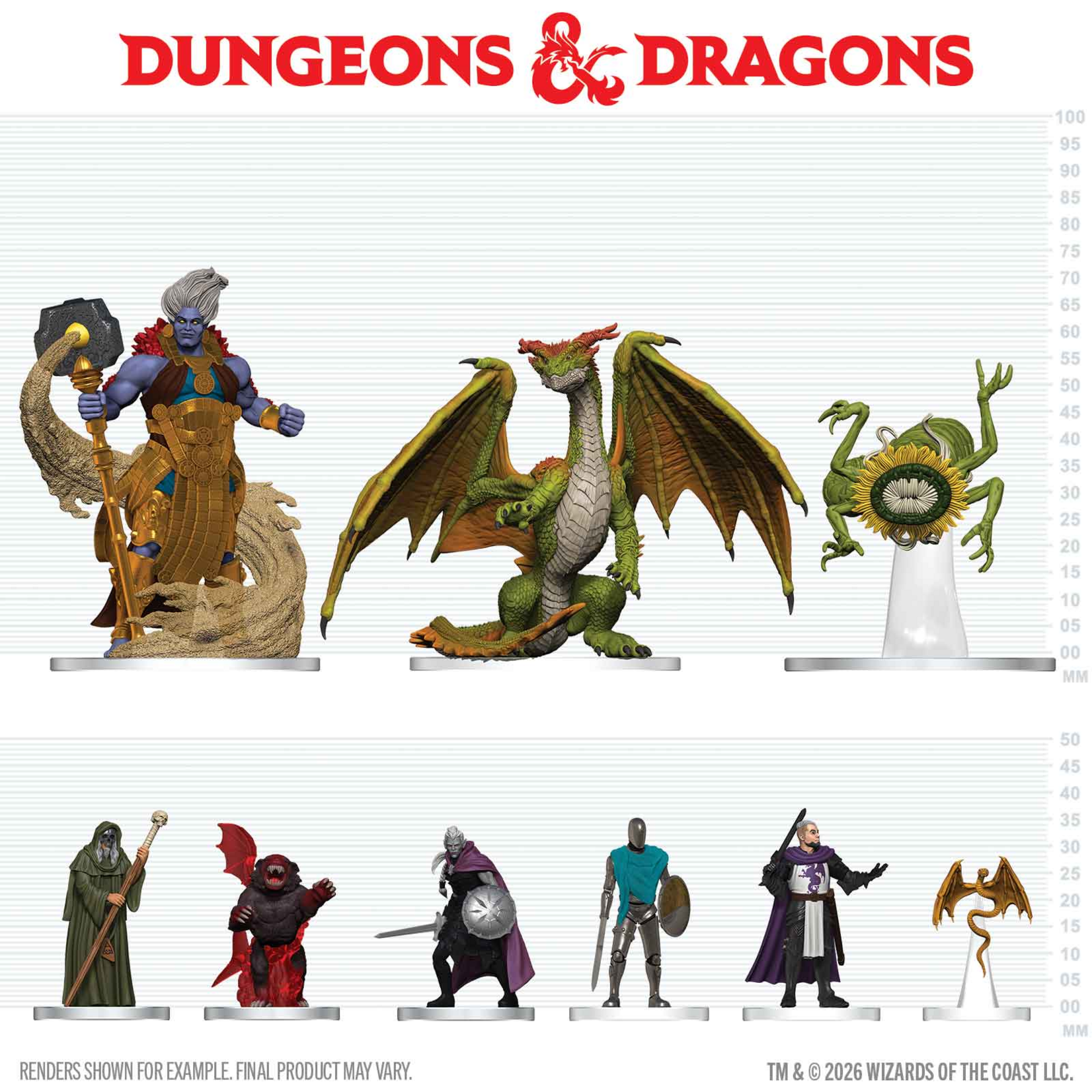 WizKids Dungeons and Dragons Icons of the Realms Adventures in Faerun Booster PACK