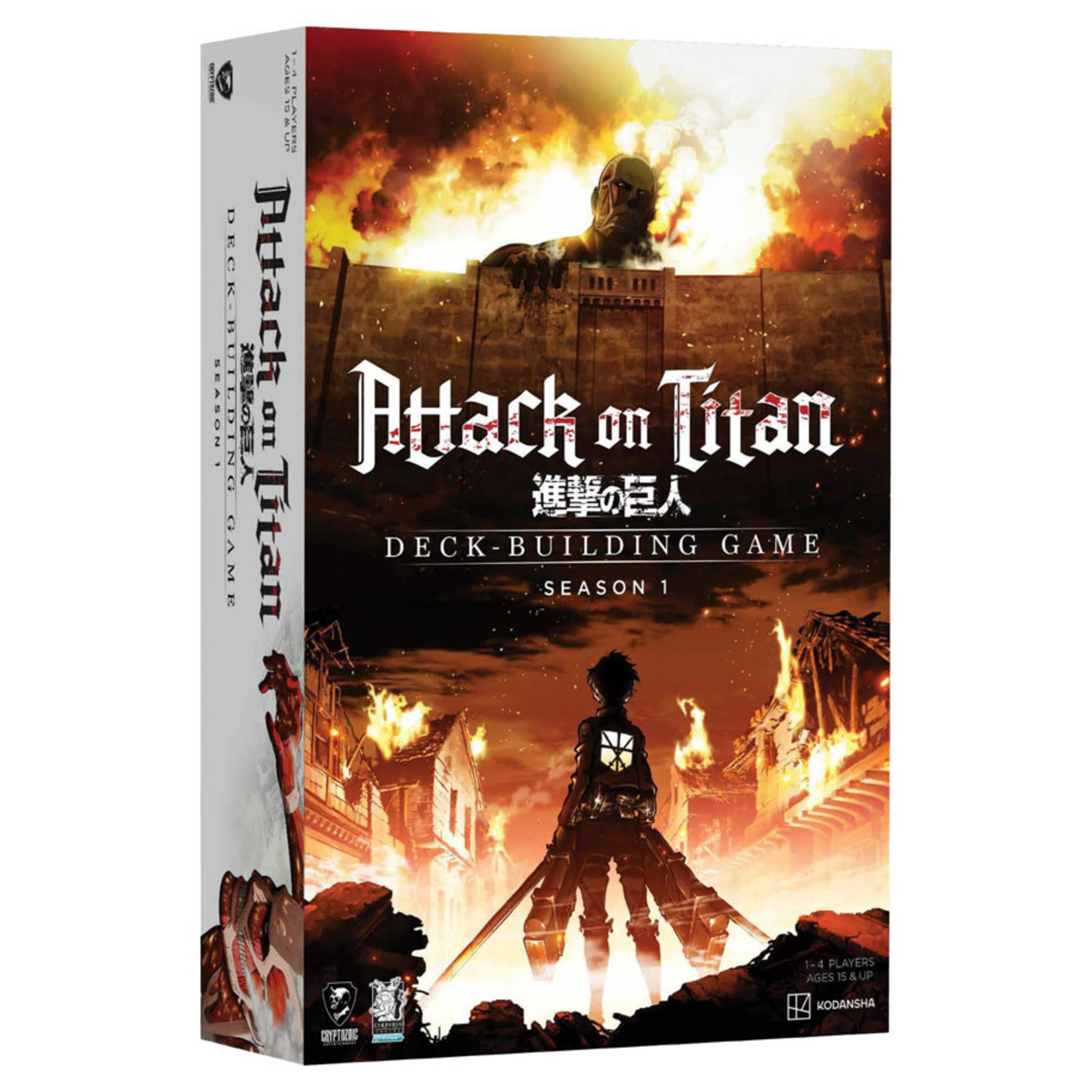 Cryptozoic Entertainment Attack on Titan Deck-Building Game Season 1