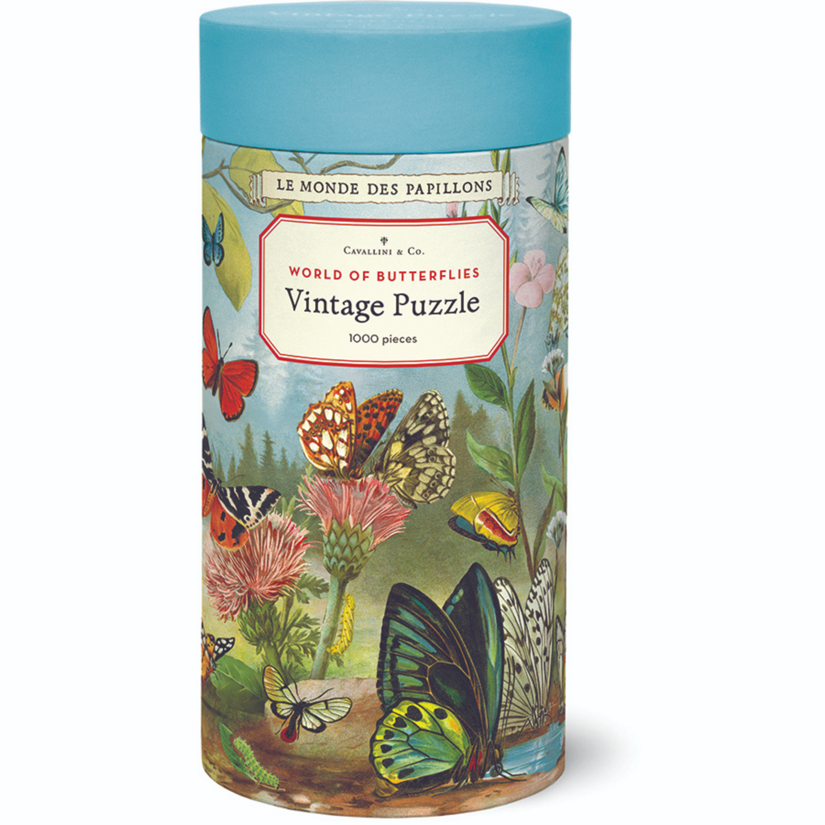 Cavallini and Co 1000 pc Puzzle World of Butterflies
