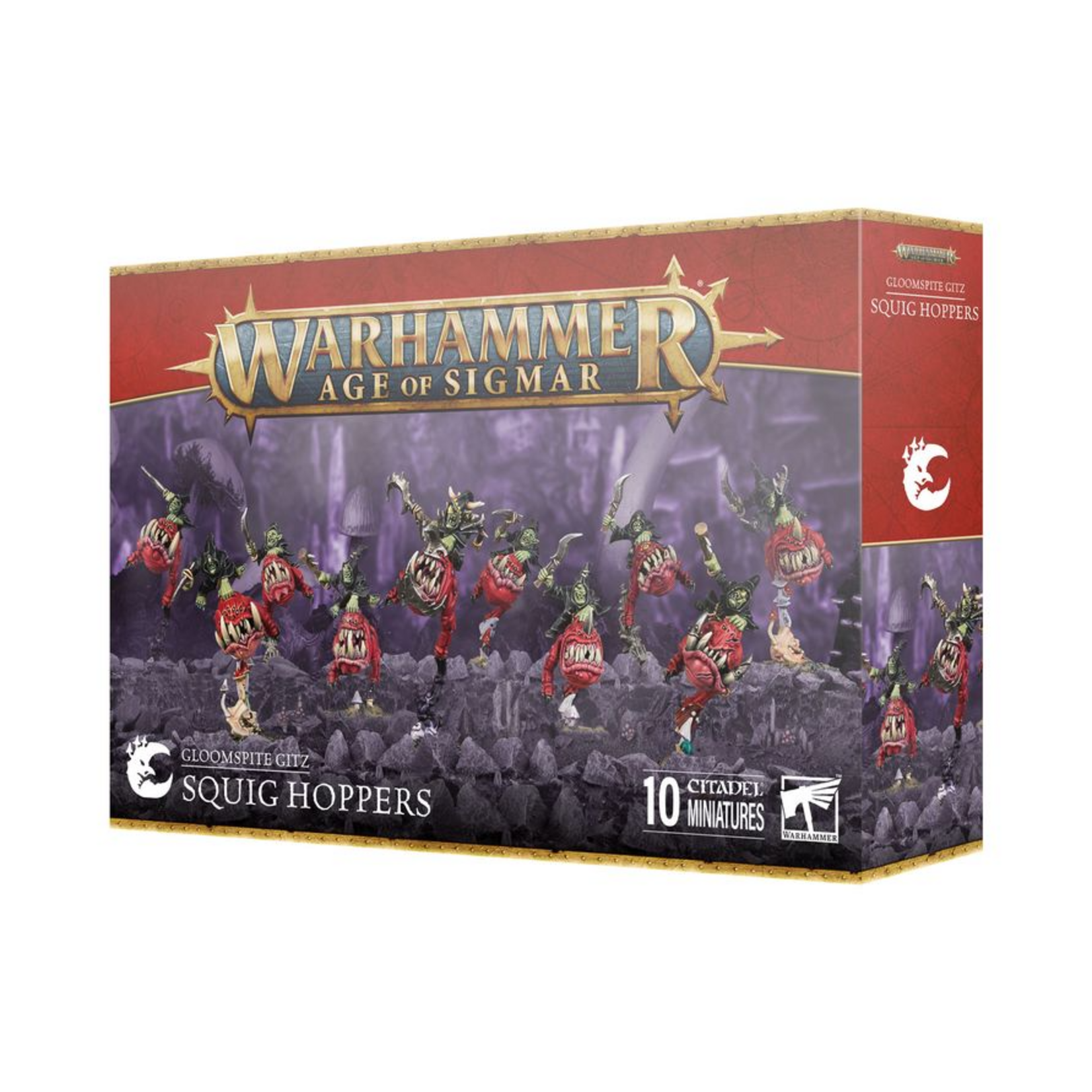 Games Workshop Warhammer Age of Sigmar Destruction Gloomspite Gitz Squig Hoppers