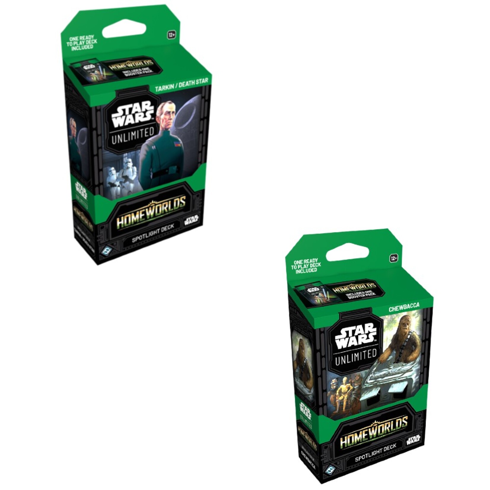 Fantasy Flight Games Star Wars Unlimited Homeworlds Spotlight Deck Duo