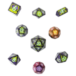 Botch Inc Daggerheart Witch Polyhedral 9 die set