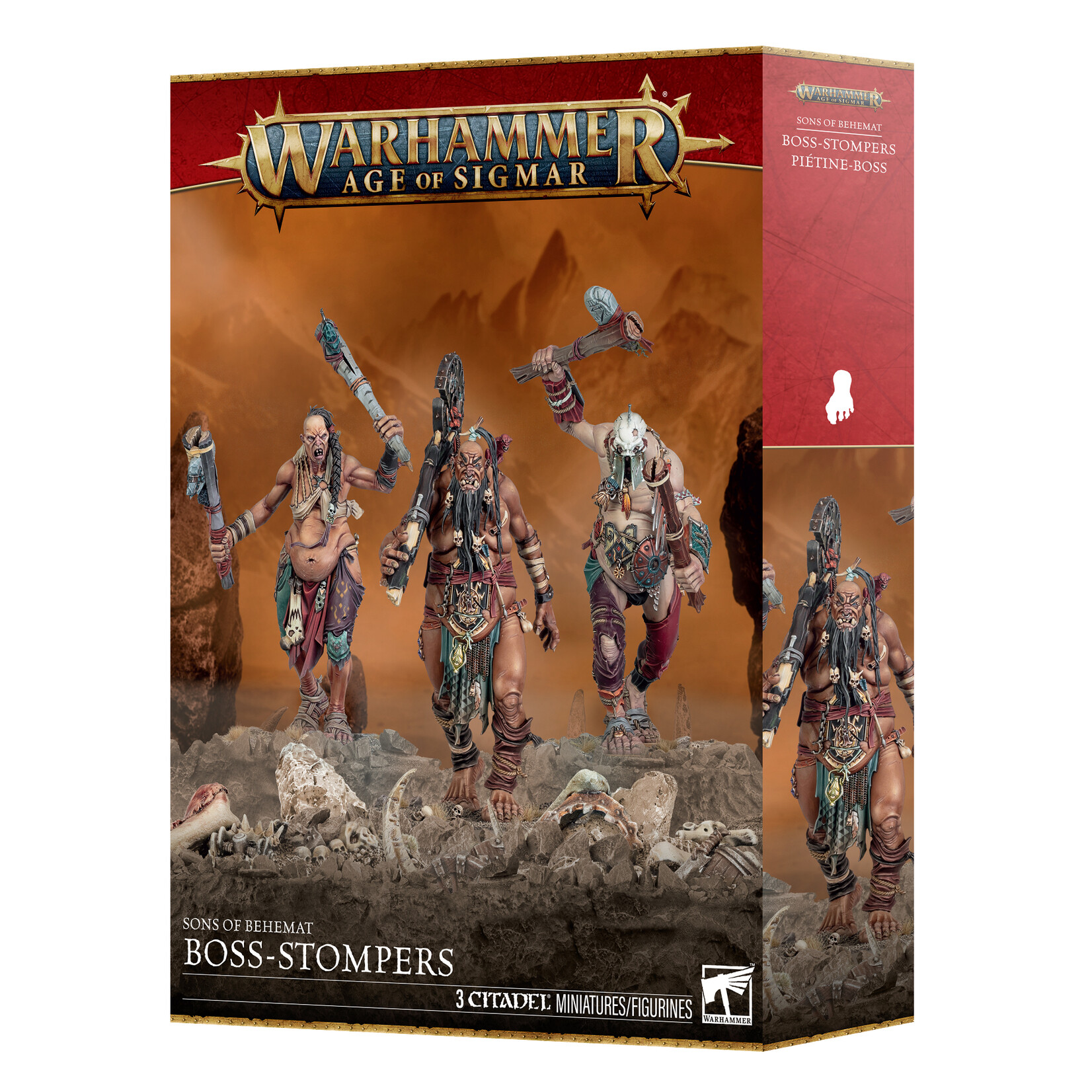 Games Workshop Warhammer Age of Sigmar Destruction Sons of Behemat Boss Stompers