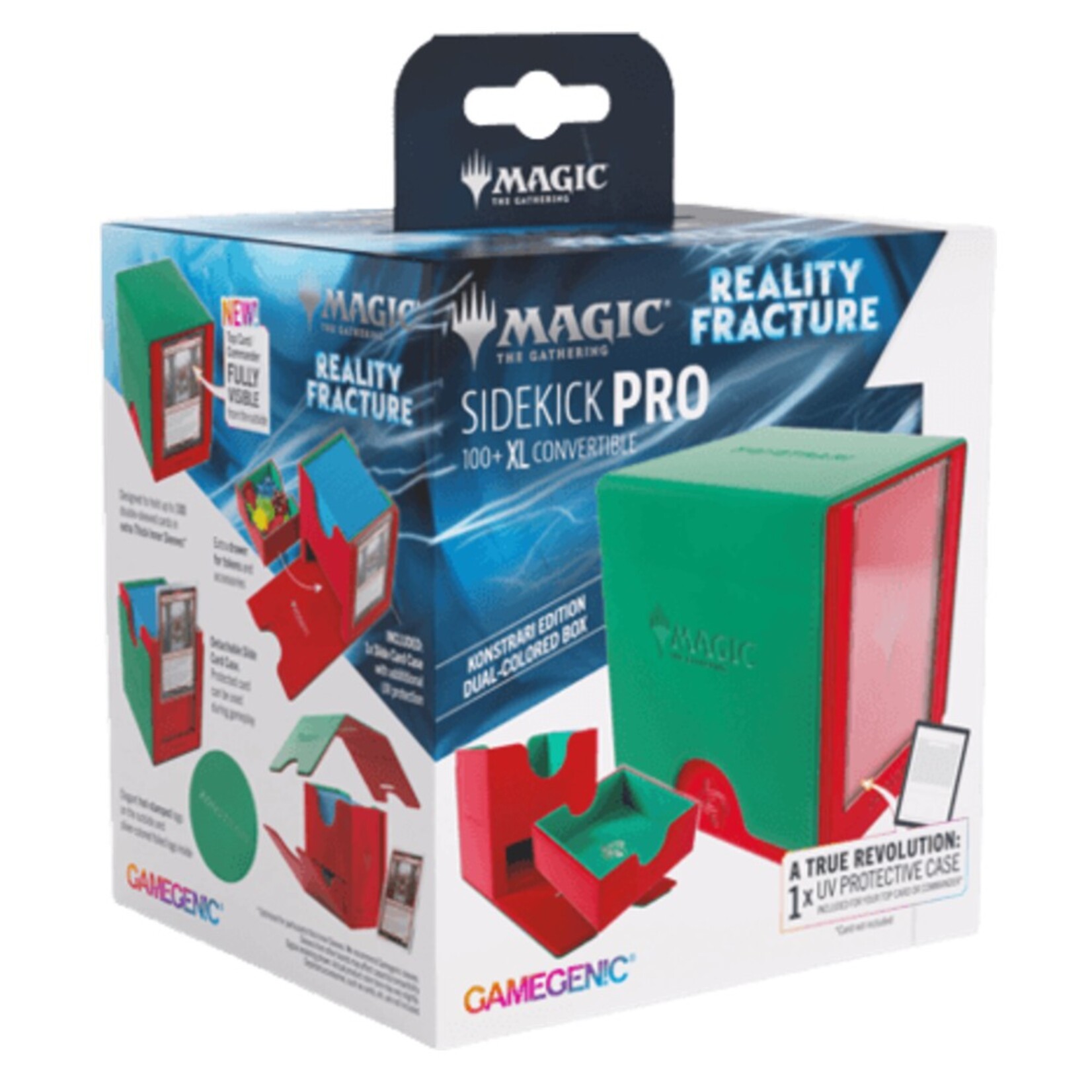Gamegenic GameGenic Sidekick Pro Deck Box 100+ XL MTG Reality Fracture Konstrari