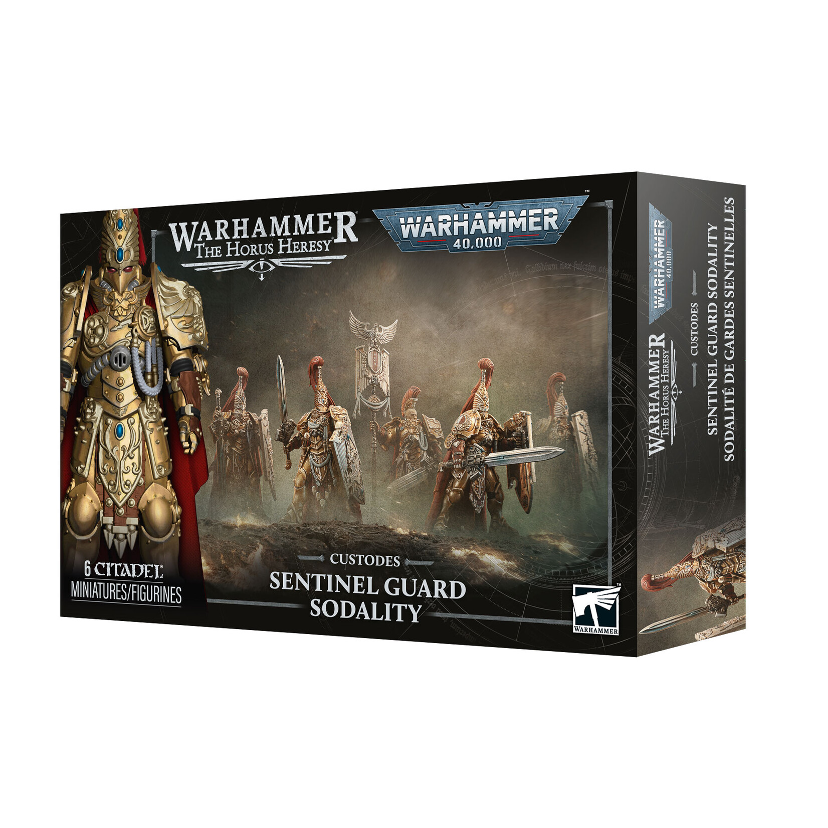 Games Workshop Warhammer 40k Imperium Adeptus Custodes Sentinel Guard Sodality