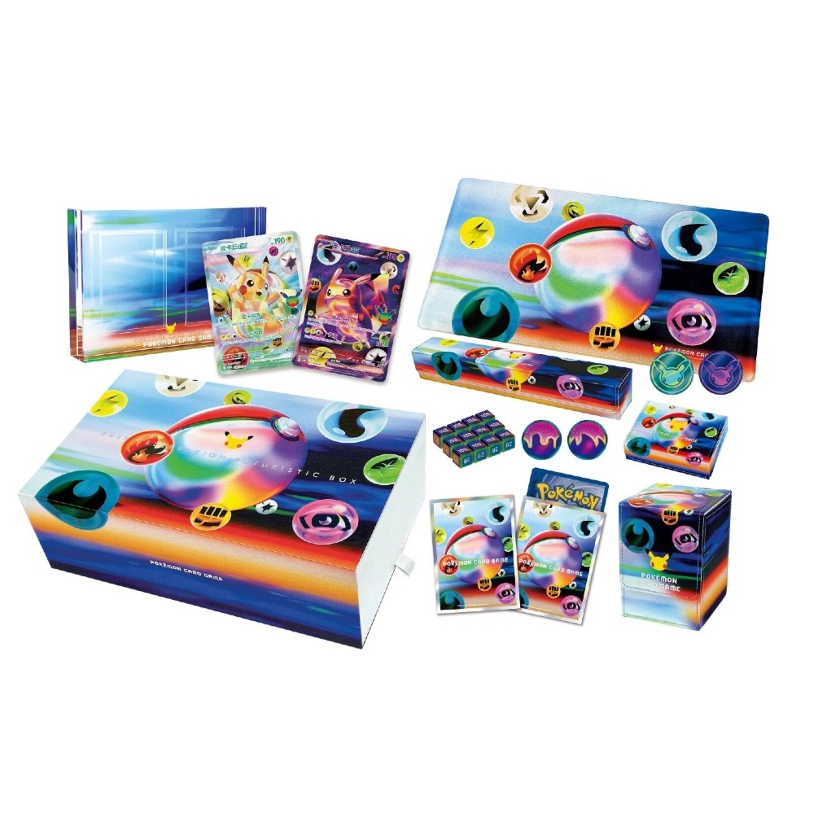 Pepper Joy Pokemon MEGA 30th Celebration Futuristic Box