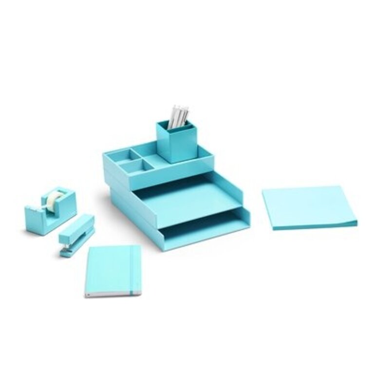 Letter Tray Color: Aqua